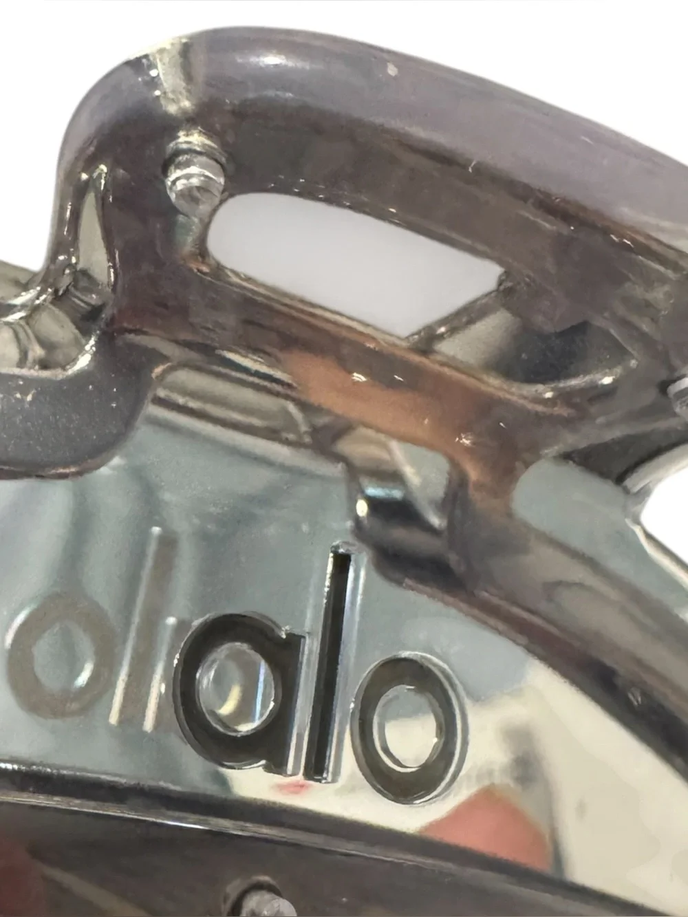Alo Yoga Acrylic Illusion Claw Clip - Clear Acetate/Chrome